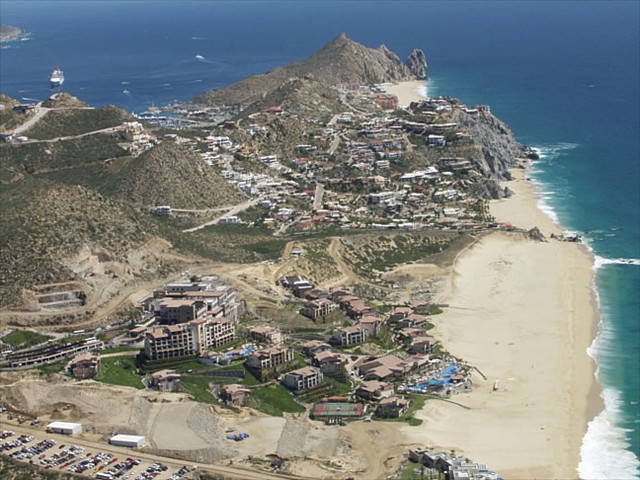 Sunset Beach Aerial View